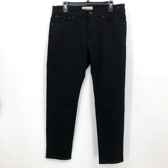 MADEWELL Men's Slim Jeans 33x30 Black Bainhart ND479 COOLMAX Denim NWT - Picture 5 of 10